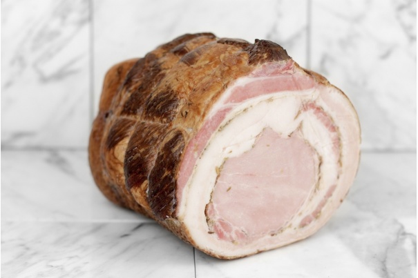 Porchetta Trentina with fennel seeds